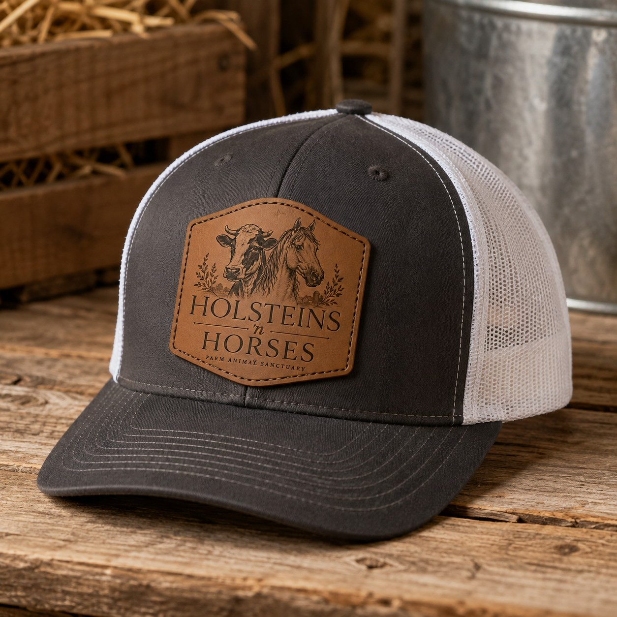 Farm Logo Trucker Hat